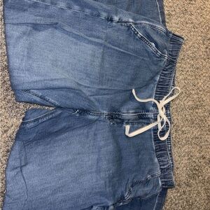 Casual Blue Denim Pants